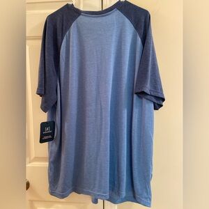 George Men's Blue Raglan Sleeve Shirt